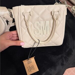 Steve Madden Bbabi Quilted Top Handle Crossbody